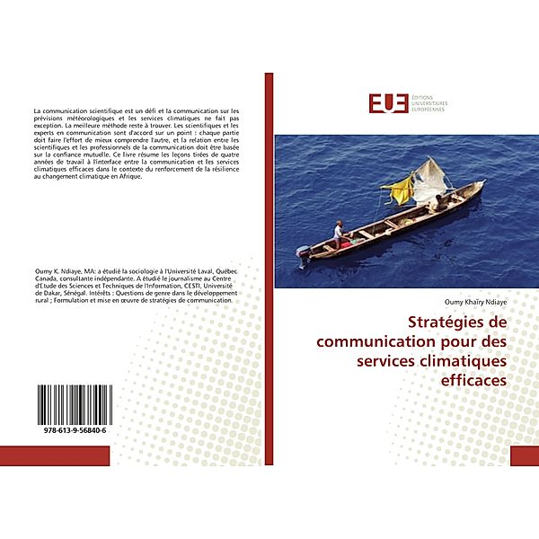 Stratégies de communication pour des services climatiques efficaces, Oumy Khaïry Ndiaye