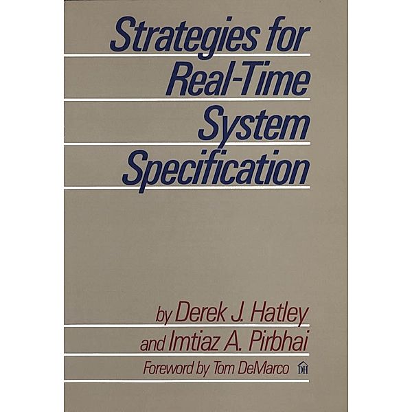 Strategies for Real-Time System Specification, Hatley Derek, Pirbhai Imtiaz