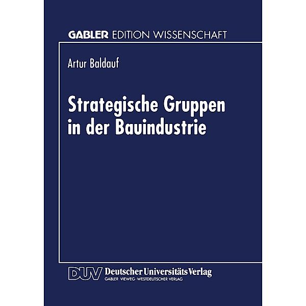 Strategische Gruppen in der Bauindustrie