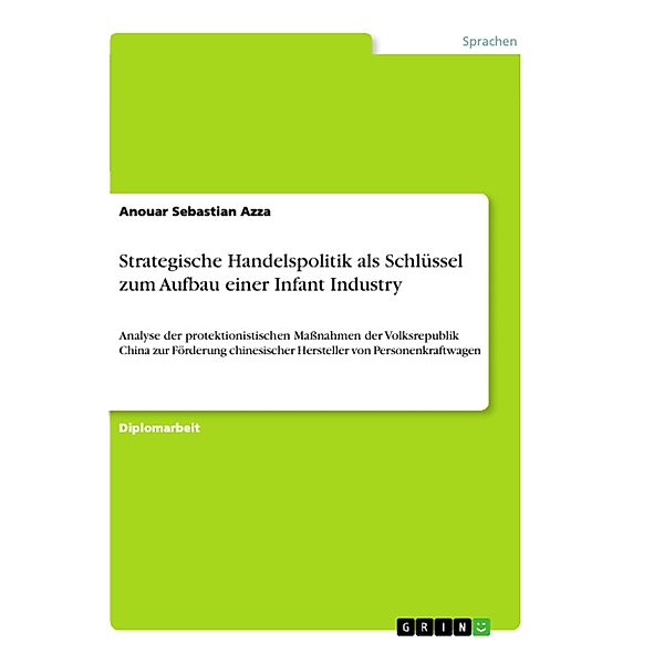 Strategische Handelspolitik als Schlüssel zum Aufbau einer Infant Industry, Anouar Sebastian Azza