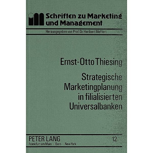 Strategische Marketingplanung in filialisierten Universalbanken, Universität Münster
