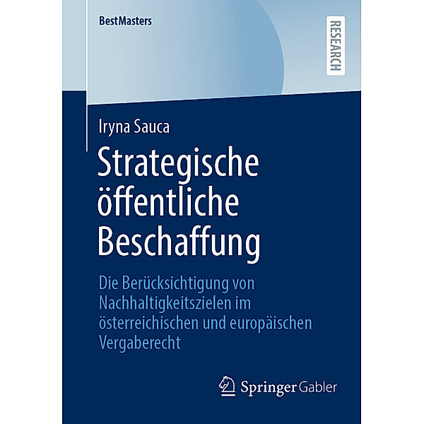 Strategische öffentliche Beschaffung, Iryna Sauca