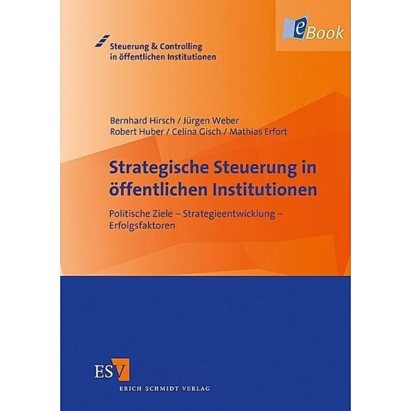 Strategische Steuerung in öffentlichen Institutionen, Mathias Erfort, Celina Gisch, Bernhard Hirsch, Robert Huber, Jürgen Weber