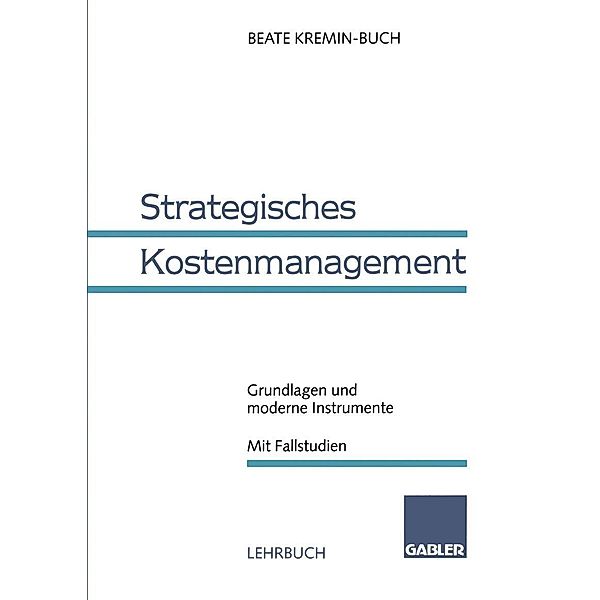 Strategisches Kostenmanagement, Beate Kremin-Buch