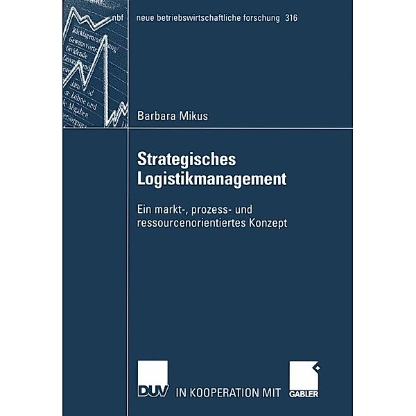 Strategisches Logistikmanagement / neue betriebswirtschaftliche forschung (nbf) Bd.316, Barbara Mikus