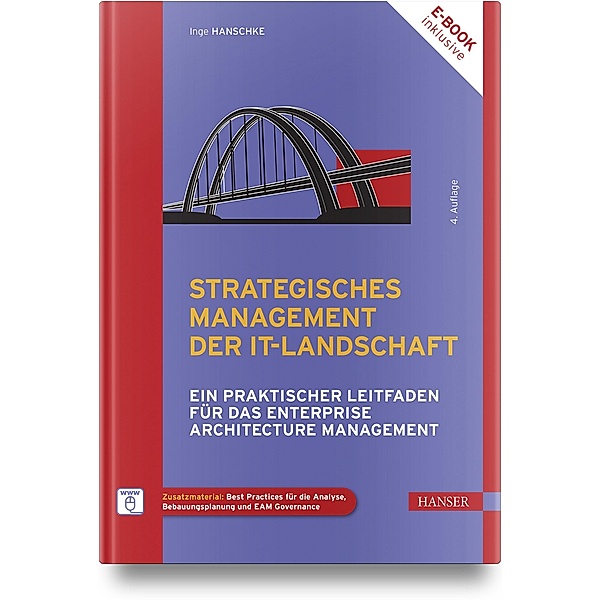 Strategisches Management der IT-Landschaft, m. 1 Buch, m. 1 E-Book, Inge Hanschke