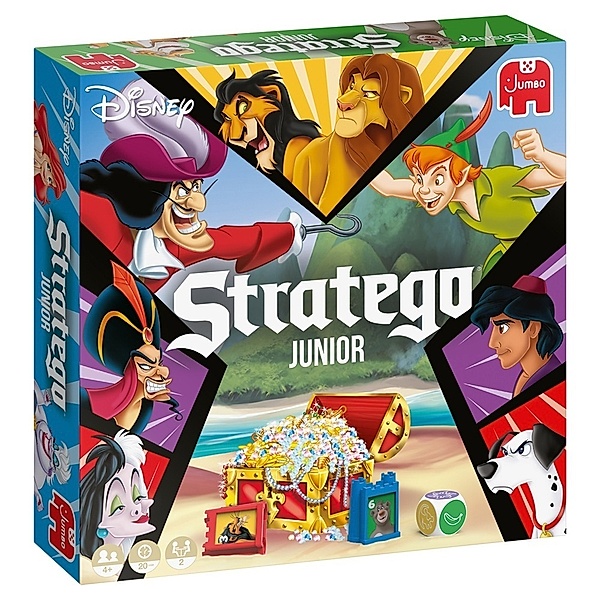 Jumbo Spiele Stratego Junior Disney (Kinderspiel)