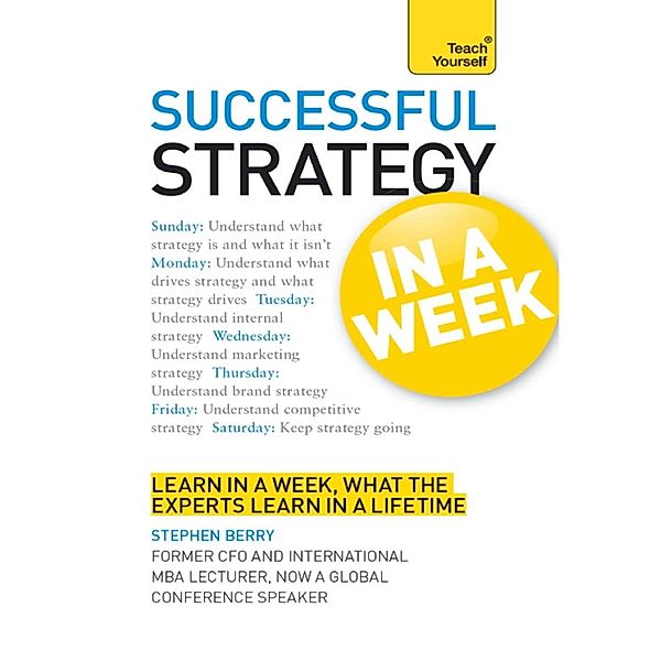 Strategy In A Week, Stephen Berry