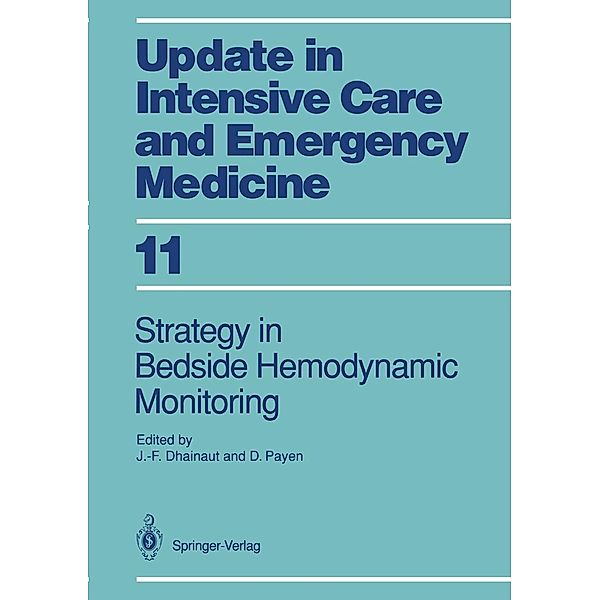 Strategy in Bedside Hemodynamic Monitoring / Update in Intensive Care and Emergency Medicine Bd.11