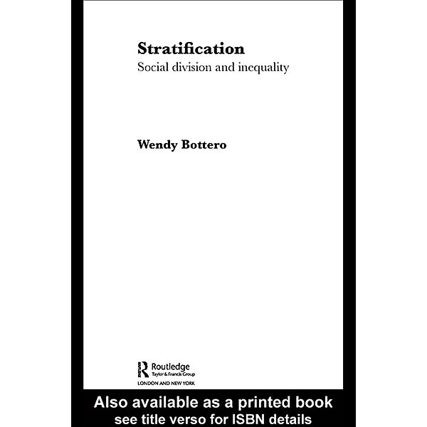 Stratification, Wendy Bottero