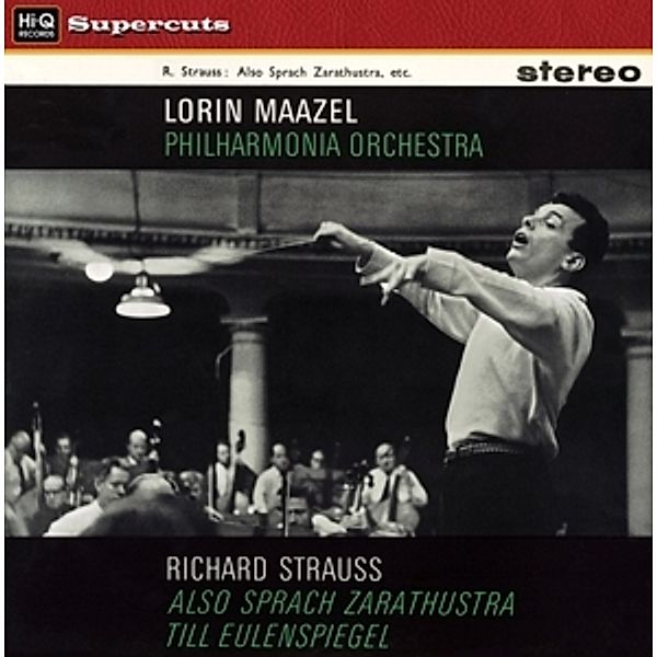 Strauss/Also Sprach Zarathustra (Vinyl), Philharmonia Orch., Lorin Maazel