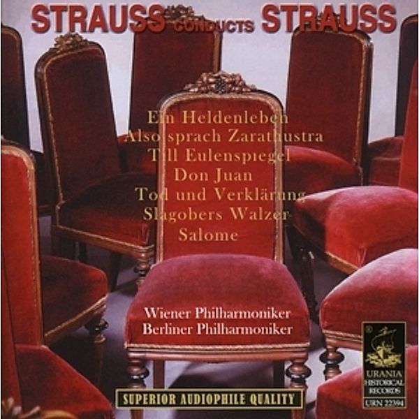 Strauss Dirigiert Strauss, Richard Strauss, Bpho, Wiener Philharmoniker