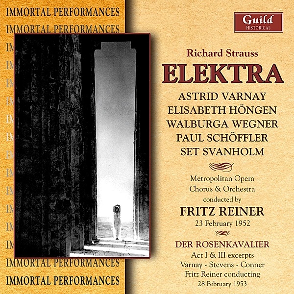 Strauss/Elektra, Varnay, Höngen, Reiner, Metropolitan