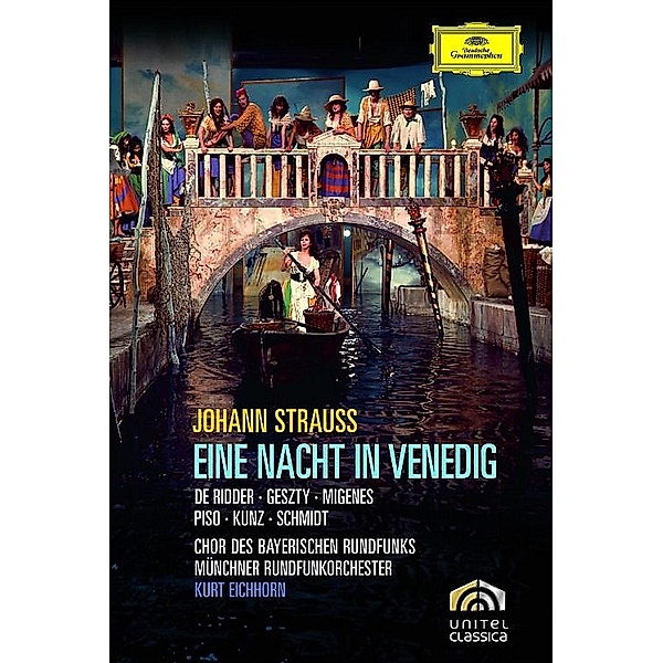Strauss, J.: Eine Nacht in Venedig, Schmidt, Migenes, Kunz, Eichhorn, Mro