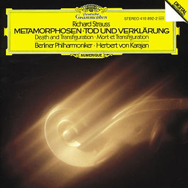 Strauss, R.: Metamorphosen, Tod und Verklärung, Herbert von Karajan, Bp