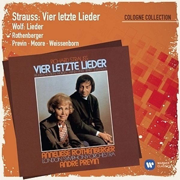 Strauss: Vier Letzte Lieder, Rothenberger, Previn, Moore