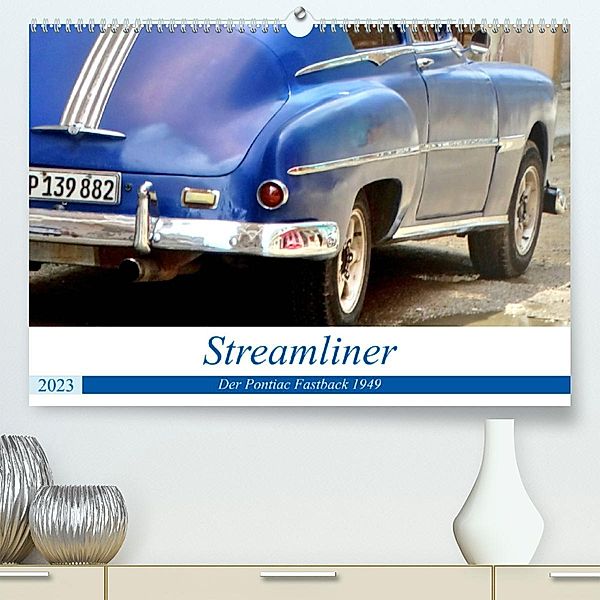 Streamliner -  Der Pontiac  Fastback 1949 (Premium, hochwertiger DIN A2 Wandkalender 2023, Kunstdruck in Hochglanz), Henning von Löwis of Menar, Henning von Löwis of Menar