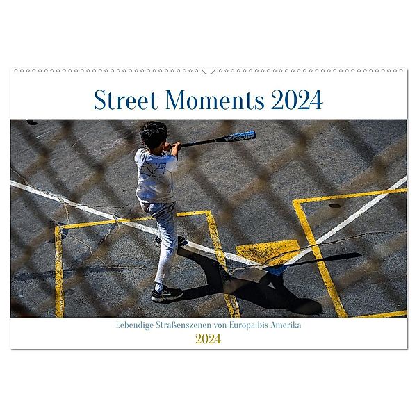 Street Moments (Wandkalender 2024 DIN A2 quer), CALVENDO Monatskalender, Calvendo, BERWICK Fotografie