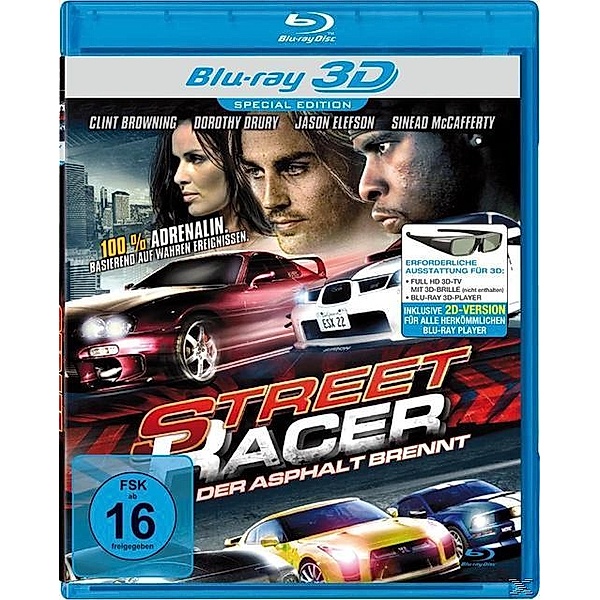 Street Racer - Der Asphalt Brennt Real 3d, Diverse Interpreten