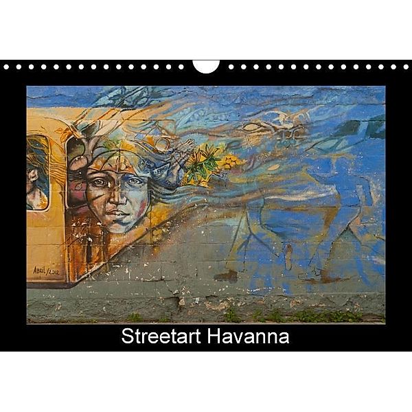 Streetart Havanna (Wandkalender 2017 DIN A4 quer), Ms