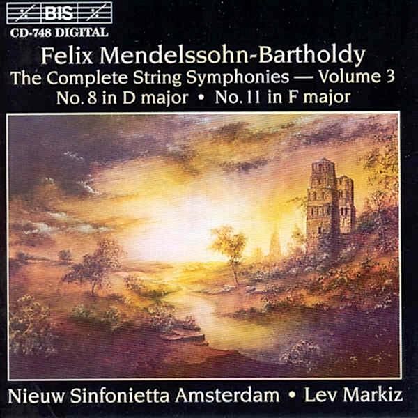 Streichersinfonien Vol.3, Lev Markiz, Nieuw Sinfonietta Amsterdam