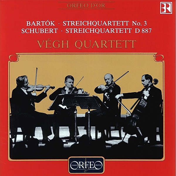 Streichquartett 3 (1927)/Streichquartett D 887, Vegh Quartett