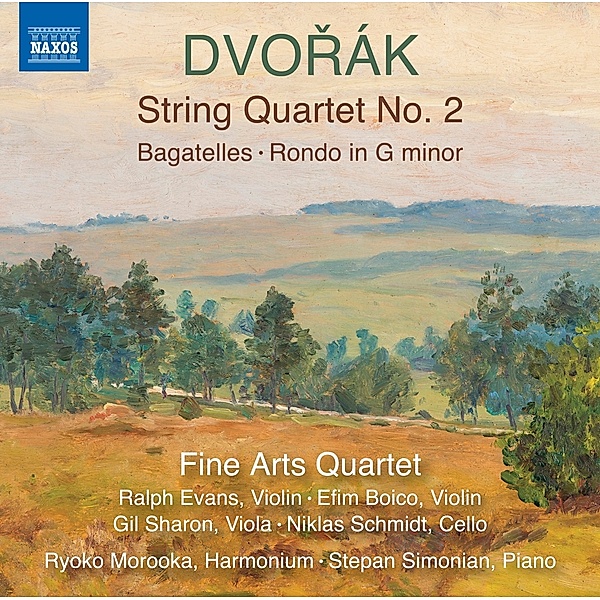 Streichquartett Nr.2/Bagatelles/Rondo G-Moll, Fine Arts Quartet