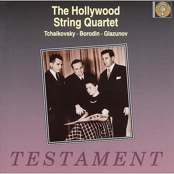 Streichquartette: 1/2/5, The Hollywood String Quartet