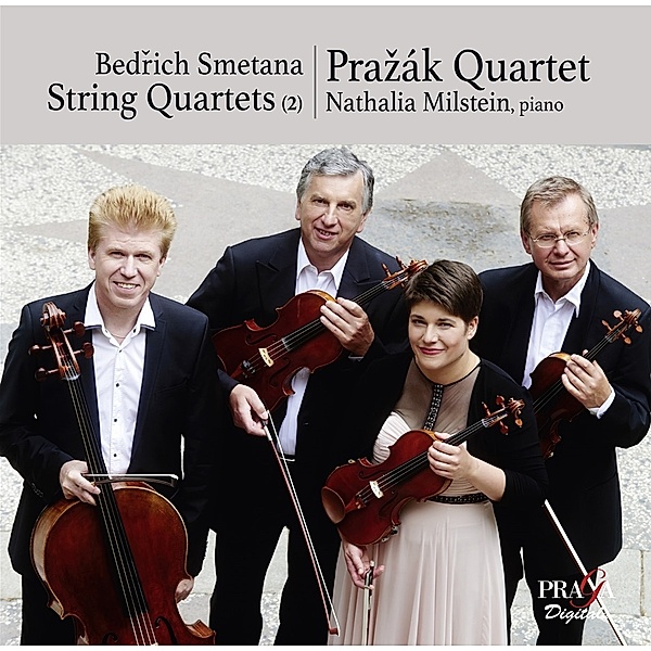 Streichquartette 1 & 2/Klaviertrio, Natalia Milstein, Prazak Quartet