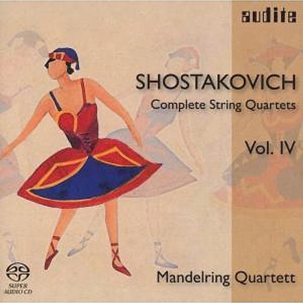 Streichquartette 10,12 & 14, Mandelring Quartett