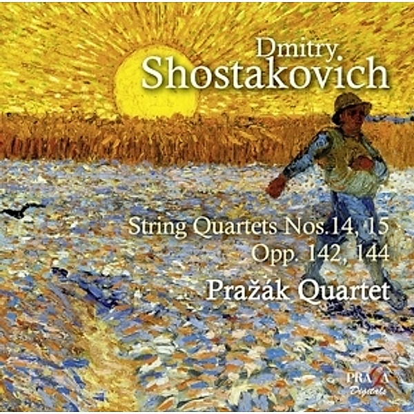 Streichquartette 14,15  Op.142,144, Prazak Quartet