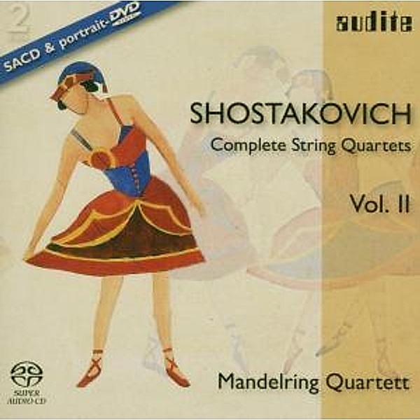 Streichquartette 3,6 & 8, Mandelring Quartett