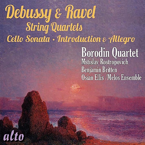 Streichquartette/+, Borodin Quartet, Rostropowitsch, Melos Ensemble