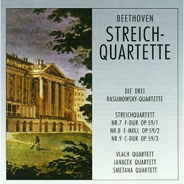 Streichquartette 7-9, Vlach Quartett, Janacek Quartet