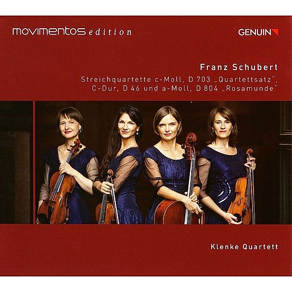 Streichquartette D 703,D 46/+(Movimentos Ed.), Franz Schubert