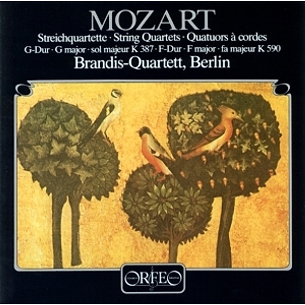 Streichquartette G-Dur Kv 387/F-Dur Kv 590, Brandis-Quartett