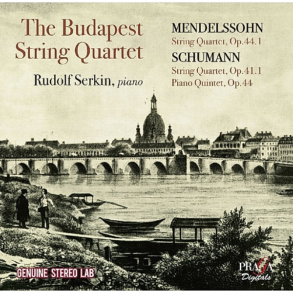Streichquartette & Klavierquintett, Rudolf Serkin, Budapest String Quartet