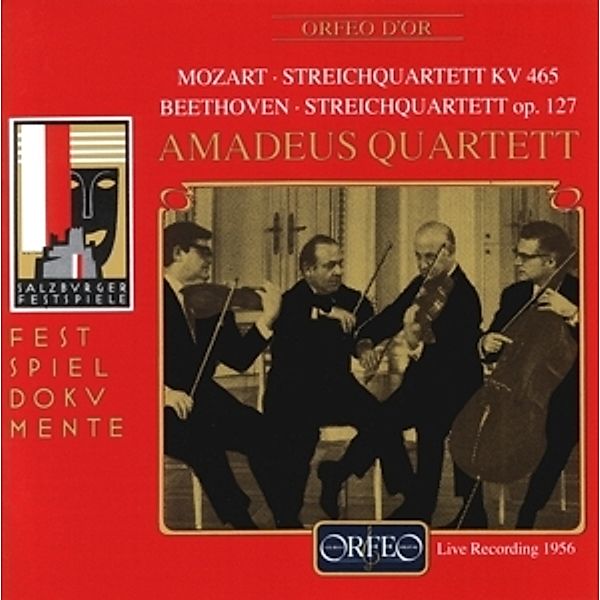 Streichquartette Kv 465/Op.127, Amadeus-Quartett