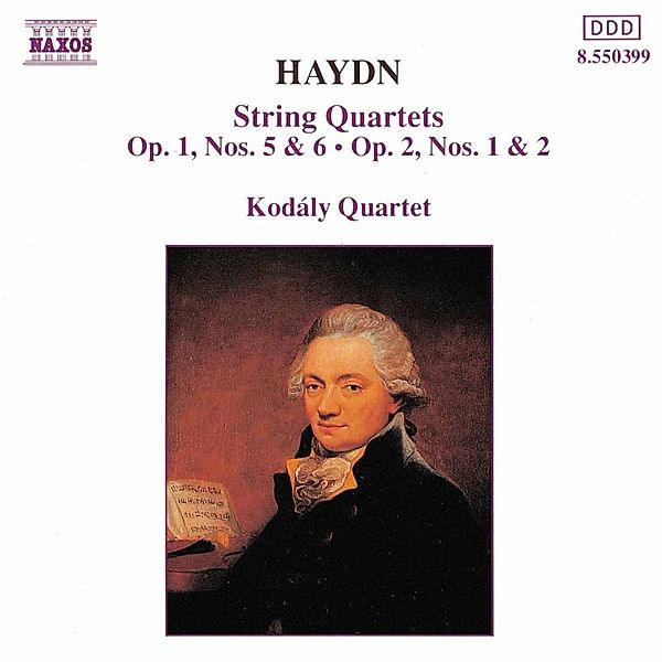 Streichquartette Op.1,0+6/Op.2, Kodaly Quartet