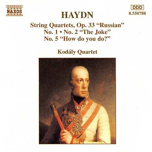 Streichquartette Op.33,1+2+5, Kodaly Quartet