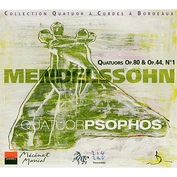 Streichquartette Op.44,1/Op.80, Quatuor Psophos