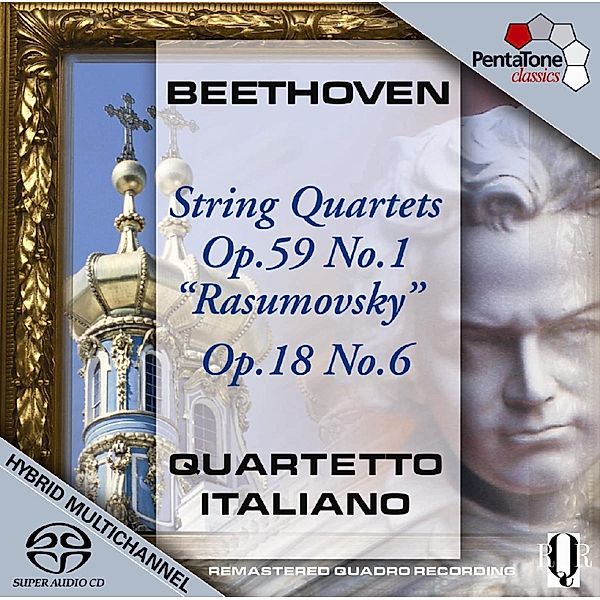 Streichquartette Op.59 1+Op.18 6, Quartetto Italiano