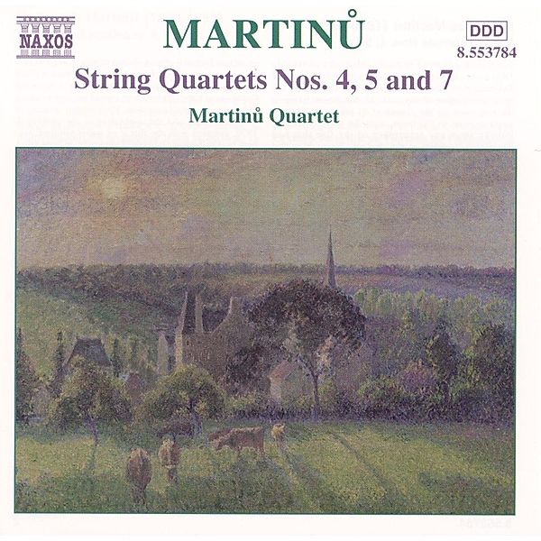 Streichquartette Vol.3, Martinu Quartett