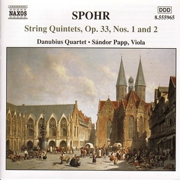 Streichquintette Op.33,1+2, Danubius Quartett, Sandor Papp