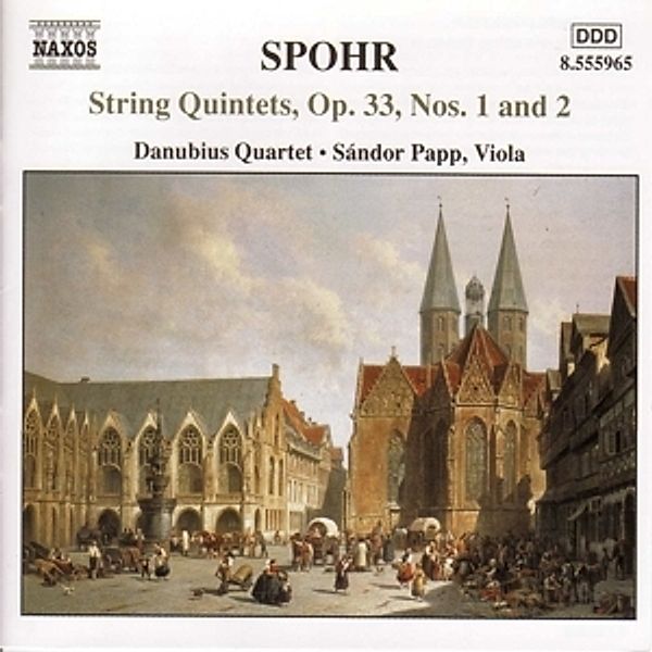 Streichquintette Op.33,1+2, Danubius Quartett, Sandor Papp