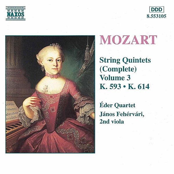 Streichquintette Vol.3, Eder-quartett, Janos Fehervari