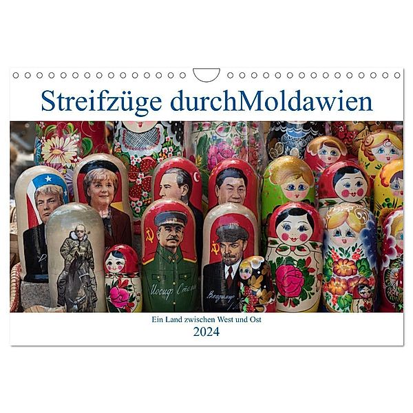 Streifzüge durch Moldawien (Wandkalender 2024 DIN A4 quer), CALVENDO Monatskalender, Anneli Hegerfeld-Reckert