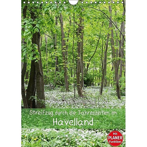 Streifzug durch die Jahreszeiten im Havelland (Wandkalender 2017 DIN A4 hoch), Anja Frost