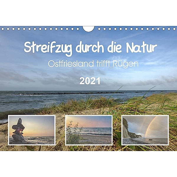 Streifzug durch die Natur - Ostfriesland trifft Rügen (Wandkalender 2021 DIN A4 quer), Matthias Boelsen - Mattes Hobbyfotografie