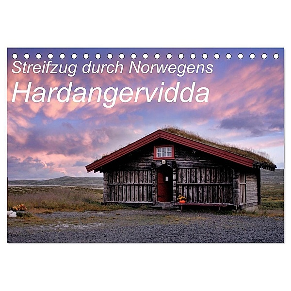 Streifzug durch Norwegens Hardangervidda (Tischkalender 2024 DIN A5 quer), CALVENDO Monatskalender, Matthias Aigner